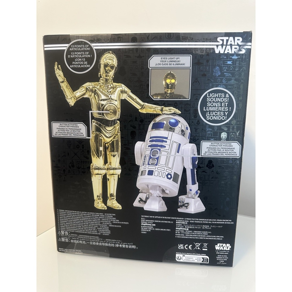 Star Wars Power Force C3-PO And R2-D2 Classic Edition TALKING ACTION FIGURES - Picture 2 of 16